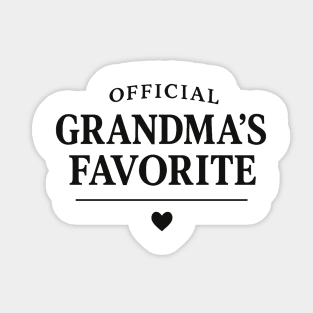 Official-Grandma’s-Favorite Sticker